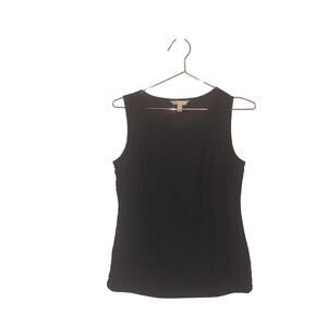 Banana Republic Dressy Women’s Black textured Tank Top size small